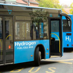 Image of Custom Expander Plugs in Hydrogen Powered Bus